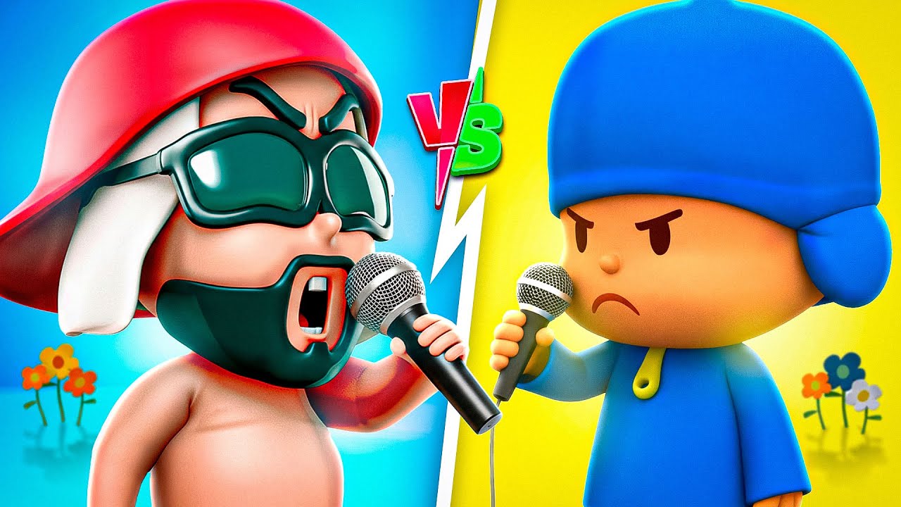 BABY MUSSA VAI BATALHAR COM O POCOYO?