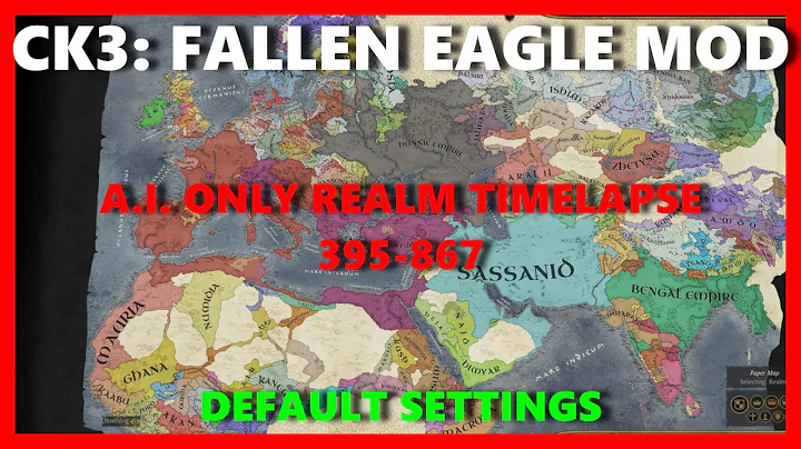 CK3: v1.8.1: Fallen Eagle Mod: 395-867 Realm Timelapse