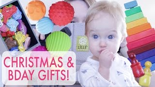 INFANT CHRISTMAS & BIRTHDAY GIFTS! | What Rev Got.