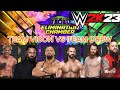 Team vison vs Team drew WWE 2k23