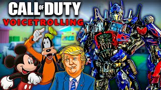 OPTIMUS PRIME ROASTING PLAYERS IN COD LOBBIES | Call of Duty (Voicetrolling) screenshot 4