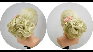 CHRISTIAN BRIDAL HAIRSTYLE 2019 | LATEST WEDDING HAIRSTYLE | CHRISTIAN BRIDE BUN HAIRSTYLE 2019 screenshot 3