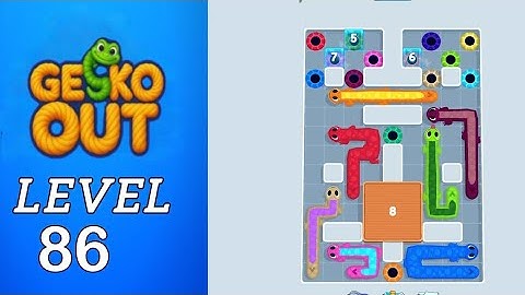 Gecko Out Level 86 Walkthrough