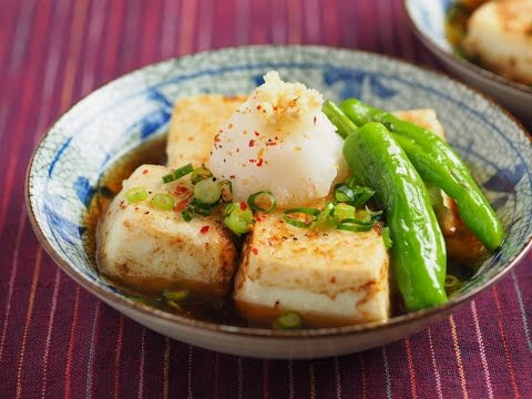 揚げない!炒どうふで簡単ヘルシー揚げ出し豆腐