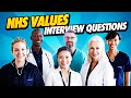 NHS VALUES Interview Questions & Answers! (NHS competency based interview questions!)