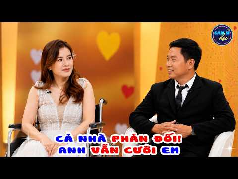 Chàng Phụ Hồ Quyết Cưới Cô Gái Ngồi Xe Lăn, Bị Cả Nhà Phản Đối Vẫn Không Buông Tay