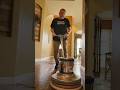 Polishing Hardwood Floors...The final touches.