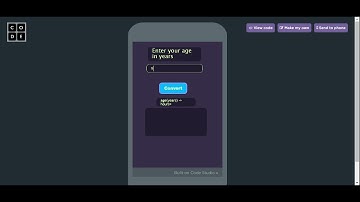 App: Age to Hours Converter (Code.org)