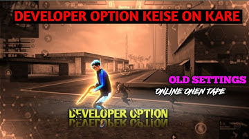 Developer Option Full Setting Tutorial / Lag Fix, Ping Fix, High FPS Free Fire max❤️‍🔥