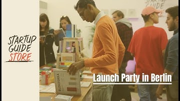 Store Launch Party in Berlin | Startup Guide Store