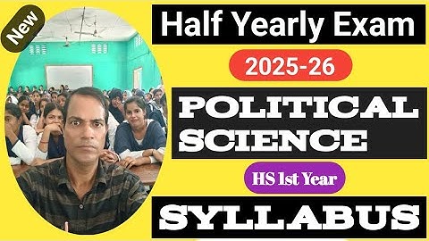 syllabus for half yearly exam 2025|half yearly exam 2025 class 11|half yearly exam 2025 pol science