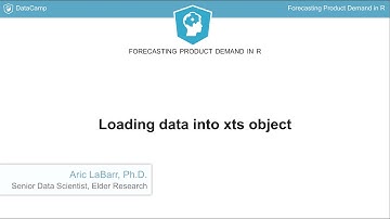 R Tutorial: Loading data into xts object