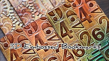 Mixed Media Steampunk Bookmarks!