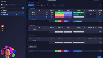 Monday.com Project Portfolio Features