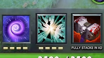 Time Lock fully stacks with the bash | Dota 2 Ability Draft