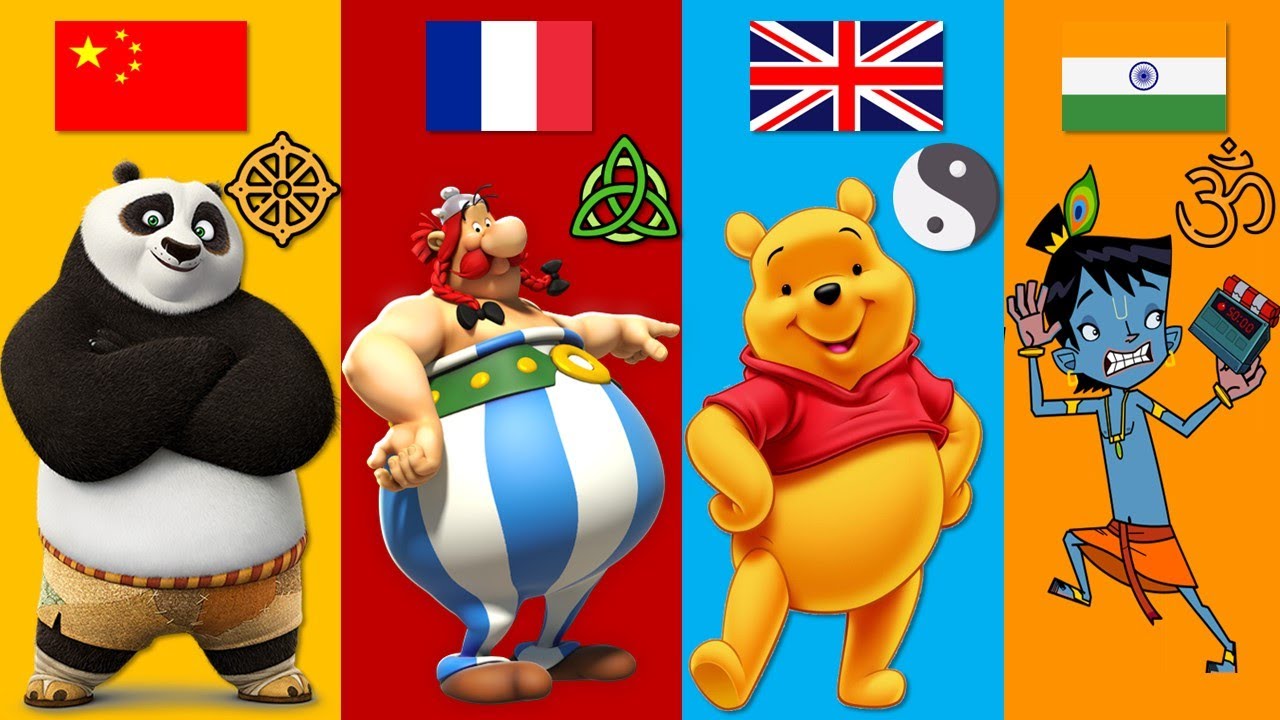 Cartoon Characters Religion From Different Countries | Pt.5