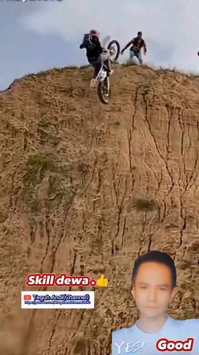 Tanjakan Extrim,Rider motor cross skill dewa#shorts