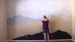 Mountain Mural Timelapse