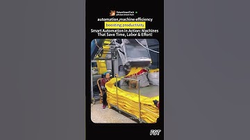 Smart Automation in Action: Machines That Save Time, Labor & Effort!