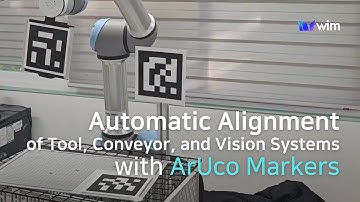[WIM Robotics] Automatic Alignment Robot of Tool, Conveyor, and Vision System with ArUco Markers