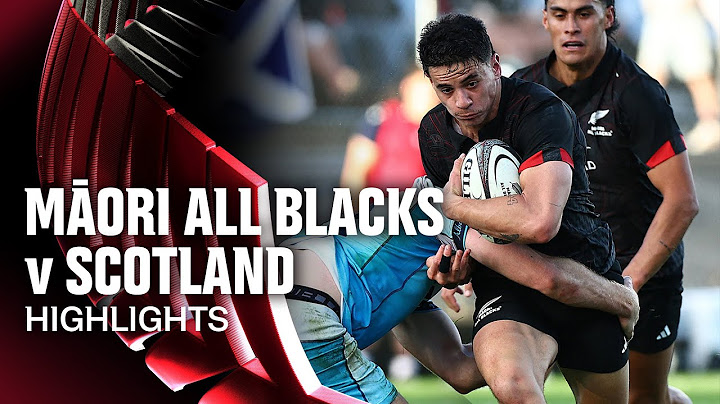 HIGHLIGHTS | Māori All Blacks v Scotland | 2025, Whangārei