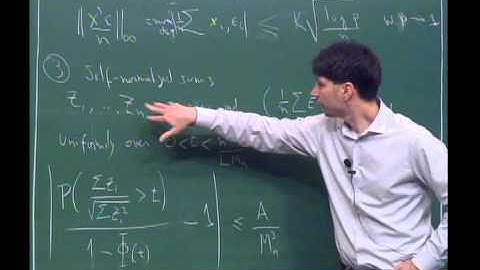 ERPEM 2014 - "High Dimensional Estimation: from foundations to Econometric models" - Aula 02