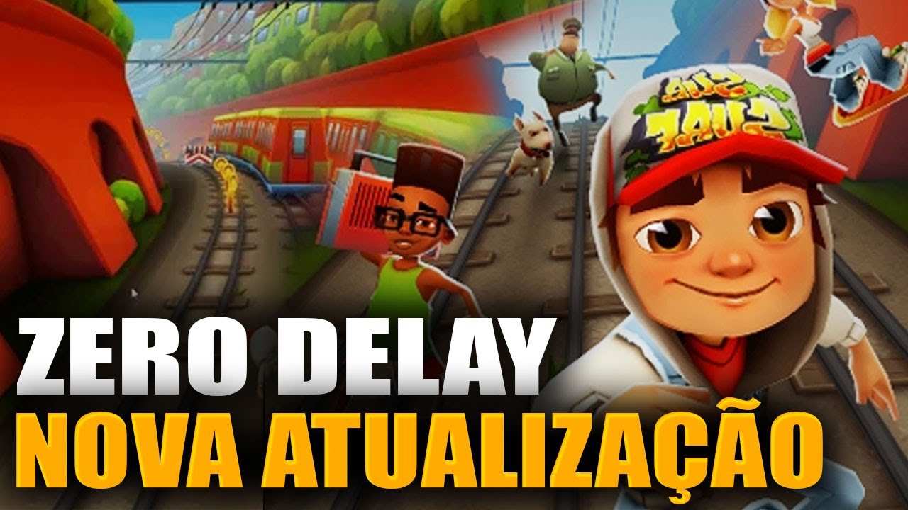 ✓FORMA CORRETA DE JOGAR SUBWAY SURF NO PC EM 2022 E TIRAR O DELAY 