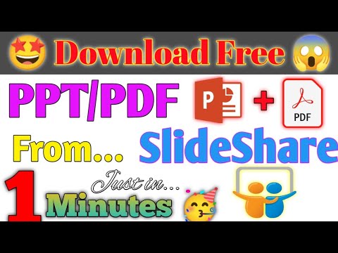 Video: Hoe kan ik SlideShare op mobiel downloaden?