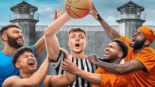 YouTubers vs Prisoners Basketball Tournament! screenshot 5