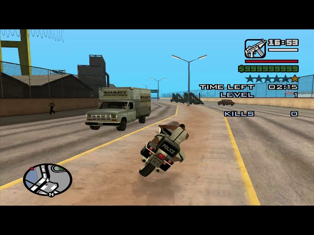 GTA San Andreas - pegar Hotknife - no início do jogo 