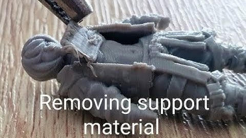 How to Remove supports from 3d printed miniatures. Simple tricks for FTM 3d printed miniatures
