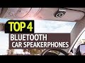 TOP 4: Best 4 Bluetooth Car Speakerphones 2019