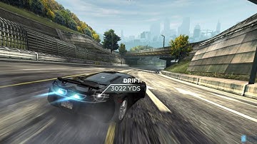 NFS Most Wanted McLaren | Street Race | Drift