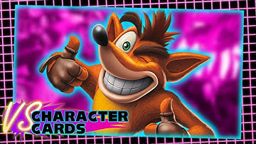 How Powerful is Crash Bandicoot? - VS Character Cards