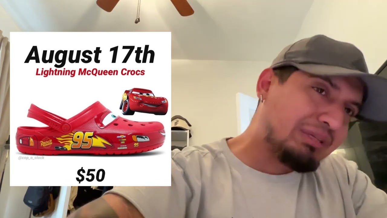 Lightning McQueen Crocs Restock! (Information) 