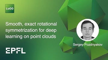 Smooth, exact rotational symmetrization for deep learning on point clouds | Sergey Pozdnyakov