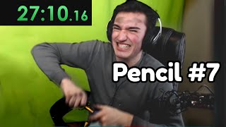 So Pencil Sharpening Speedruns exist...