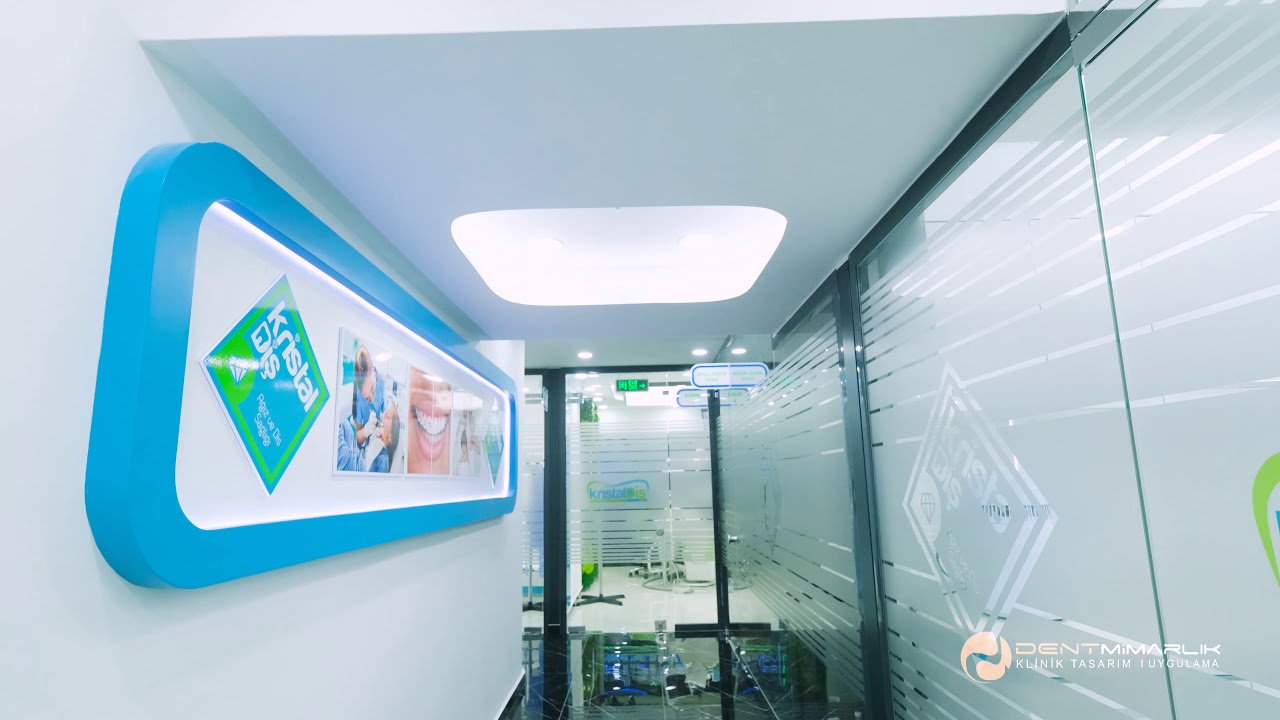 KLİNİK TASARIMI  '' ÖZEL KRİSTAL DİŞ AĞIZ VE DİŞ SAĞLIĞI POLİKLİNİĞİ'' 350m2 5 ÜNİT
