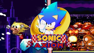 One of The Greatest Sonic Fan Game :: Sonic Axiom ✪ Full Game Walkthrough (1080p/60fps)