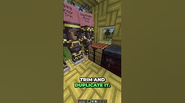 How To Trim Your Armor in Minecraft