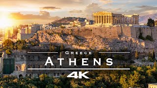 Athens, Greece   by drone [4K]