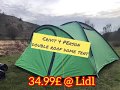 Crivit 4 Person Double Roof Dome Tent ⛺️ - Testing