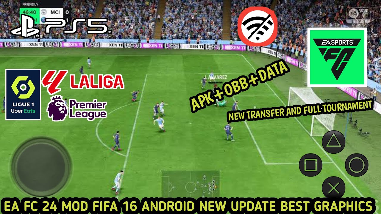 EA FC 24 MOD FIFA 16 ANDROID OFFLINE NEW UPDATE