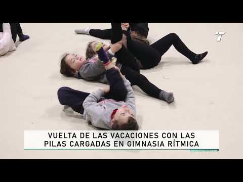 Vuelta de las vacaciones con las pilas cargadas en gimnasia rítmica