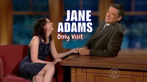 Jane Adams - They Have History - Only Appearance