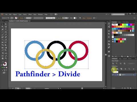 How to Draw the Olympic Rings in Adobe Illustrator