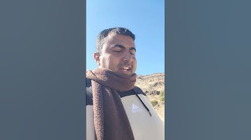 القارئ اليمني أحمد المضوني أخيرا تسلق الجبال بعد تجاوز عمر الأربعين