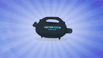 Nebulizadora Eléctrica ULV 2 LTS Vector Fog - Sanitizar y Desinfectar