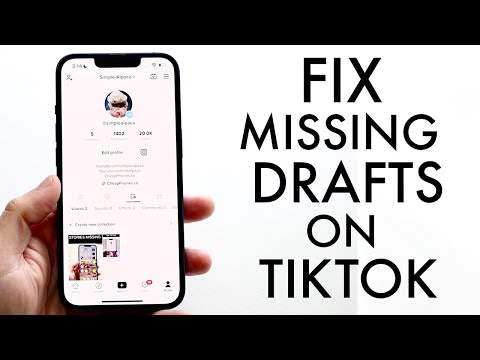 Where Are My Drafts On Tiktok 2022 | Get Solution Easily