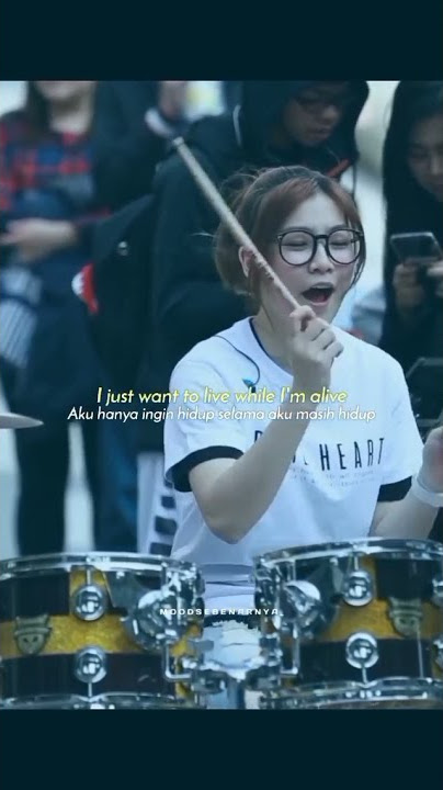 Drumer Cantik || Bonjovi its my life || story wa
